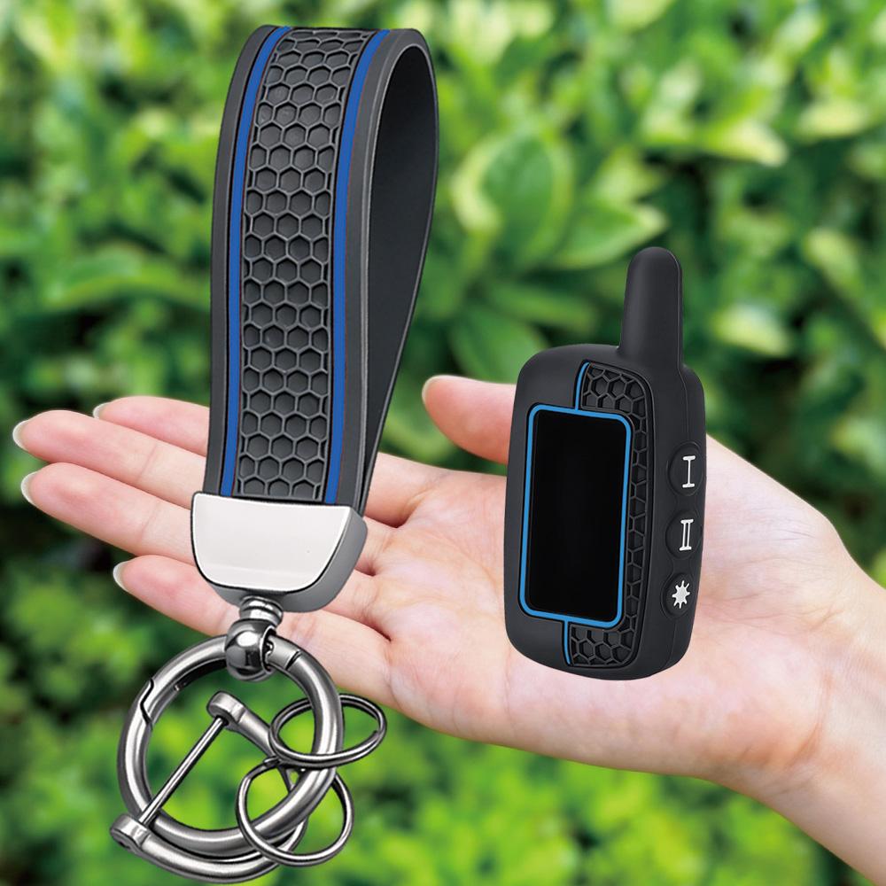 2026 hOT Silicone Remote Key Case For Starline A6 A9 For Starline A4 A6 A9 A8 LCD 2-Way Alarm Controller Two Way Keychain Cover