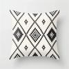 Color block geometric patterns Double-sided Printed pillow cover Short plush Suitable living rooms bedrooms throw cushion cover