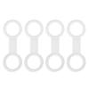 8 x Scuba Diving Snorkeling Silicone Snorkel Keeper Holder Gear Spare Parts