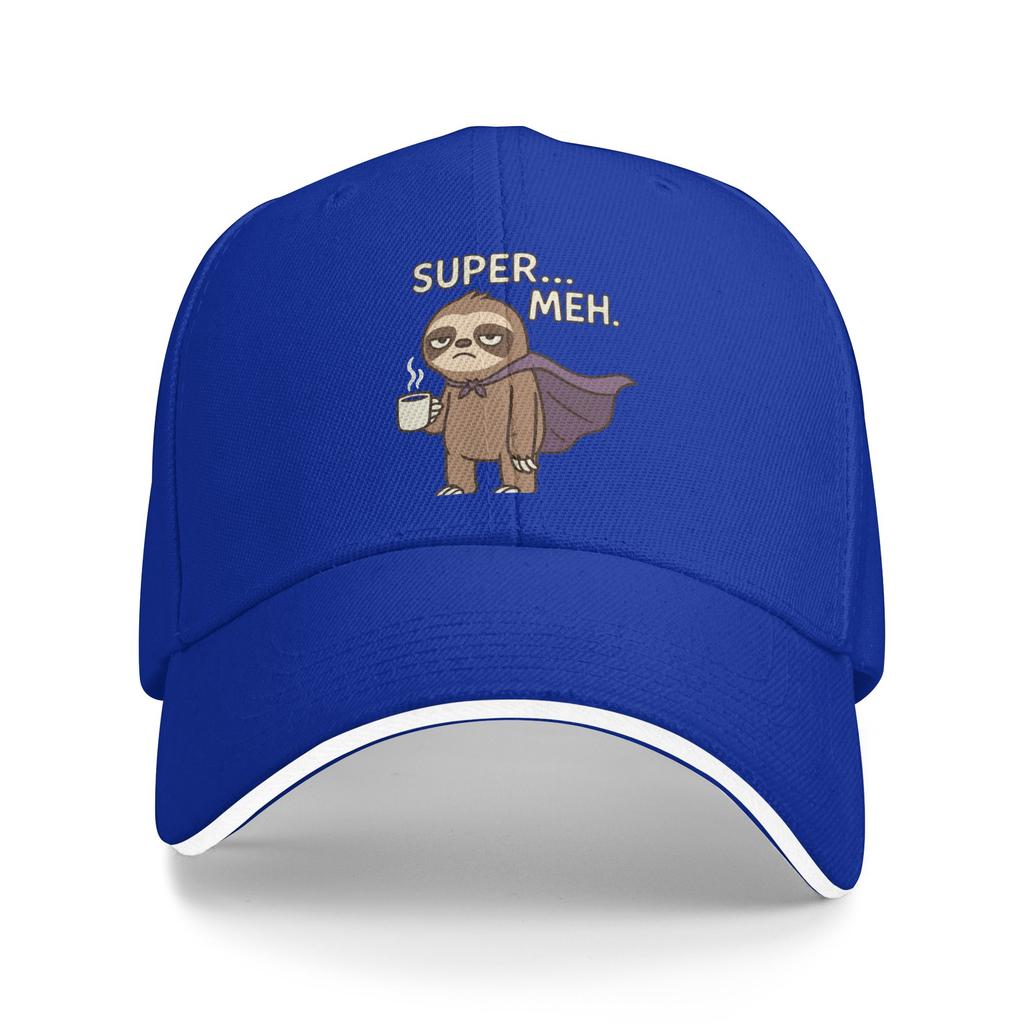 Super Meh Casual Baseball Cap  Hiking Fishing Trucker Hat Spring Sunscreen Unisex Adult Y2k Funny Baseball Caps
