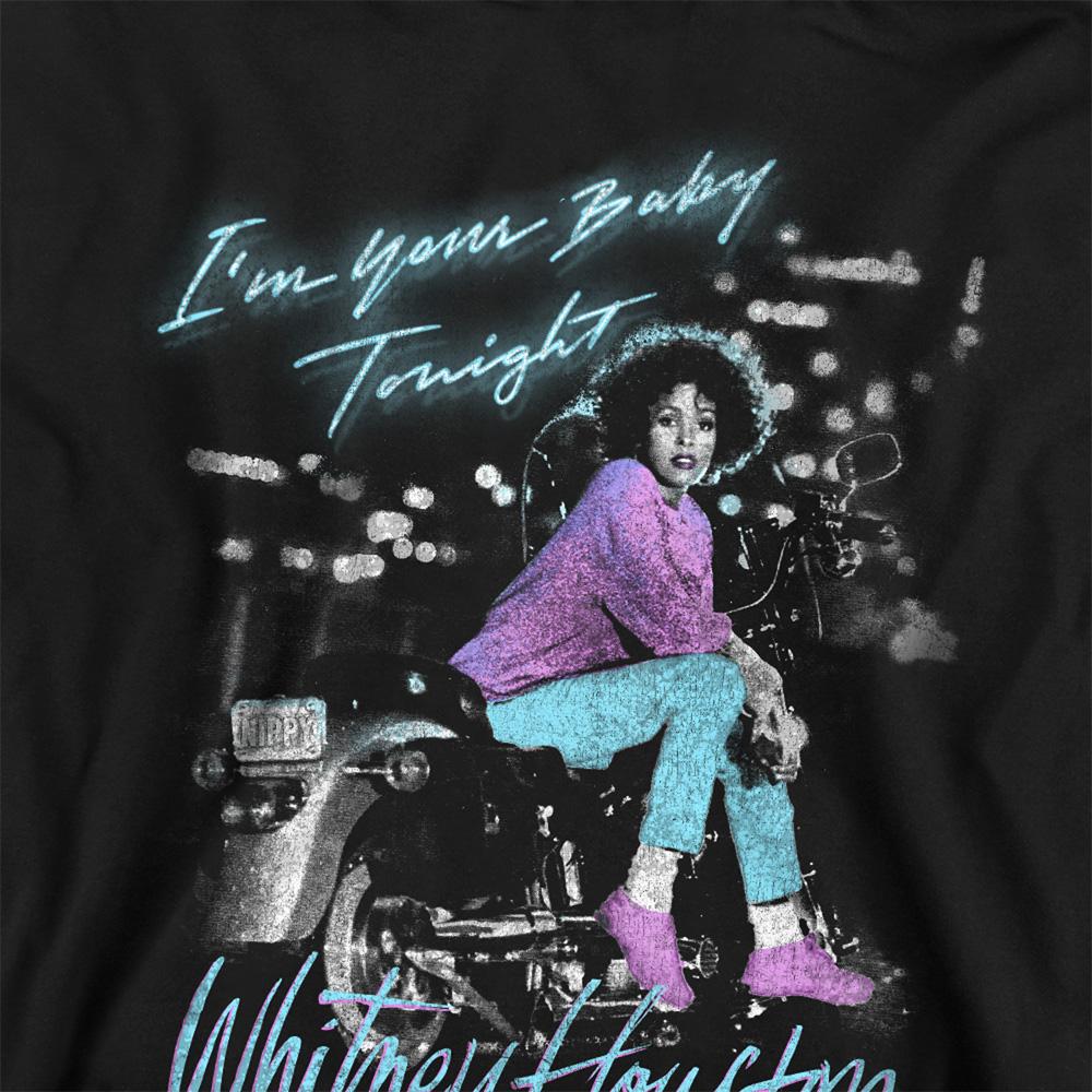 Whitney Houston Childrens/Kids Baby Tonight Heather Pullover Hoodie