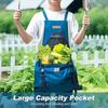 Gartenschürze mit individuellem Logo, Schnellverschluss und großen Taschen für den Außenbereich