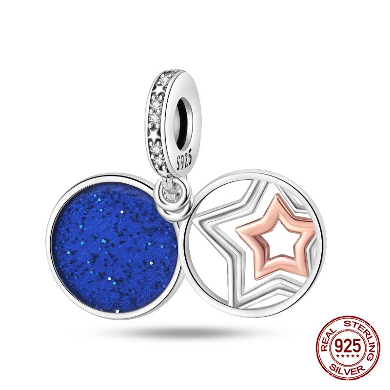 100% Copper Space Travel Spaceship Astronaut Beads Fit Originalwomen Bracelet Diy Jewelry Making Gift