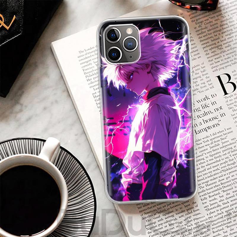 Huner X-Hunters Killua Cover For iPhone 17 Air 16 16E 15 Pro Max 14 Plus 13 Mini Phone Case 12 11 7 8 SE Customized Print Shell