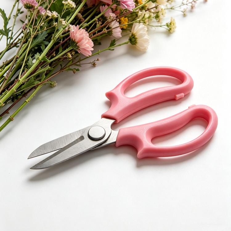 Professional Floral Shears Sharp Flower Trimming Scissors for Garden Bouquet Cutting