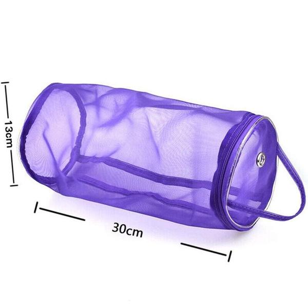 1pcs Yarn Storage Bag, Mesh Knitting Bag Round Yarn Balls Organizer for Knitting Lovers