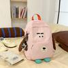 Schoolbag cute leisure travel small backpack student children cartoon backpack high value campus fashion schoolbag women