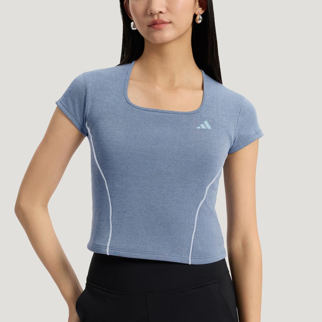 Adidas Lightweight Cool Short Sports T-Shirt Women tops KH2709