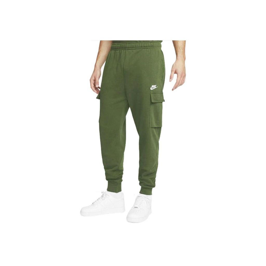 Nike Sportswear Club French Terry Cuffed Joggers Men Bottoms Green CZ9955-326