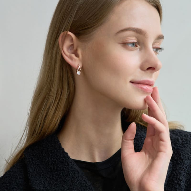 ELLE Jewelry 14K GF Shine Earrings ELGPEE461