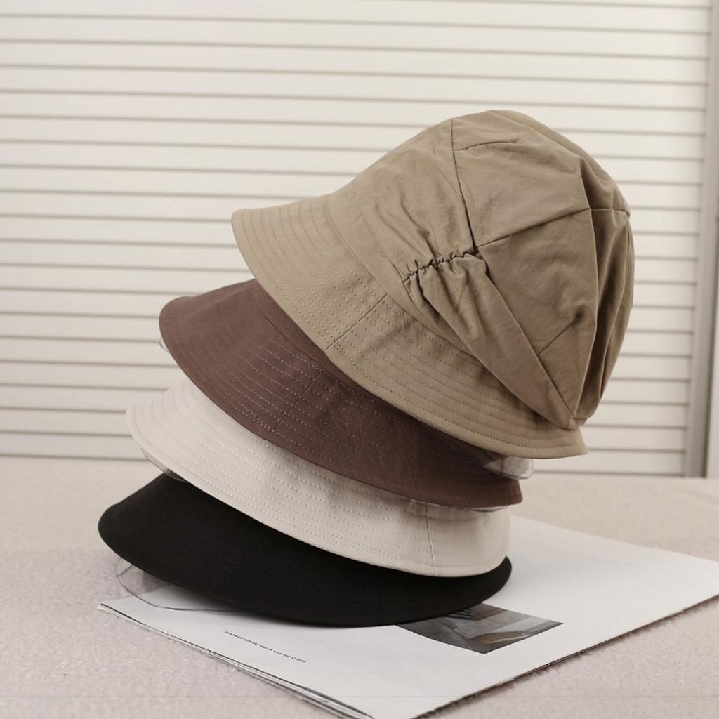 Fisherman's Hat Children's New Versatile Face Small Sunshade Sunscreen Hat Spring and Summer Basin Hat Foldable Stacking Hat