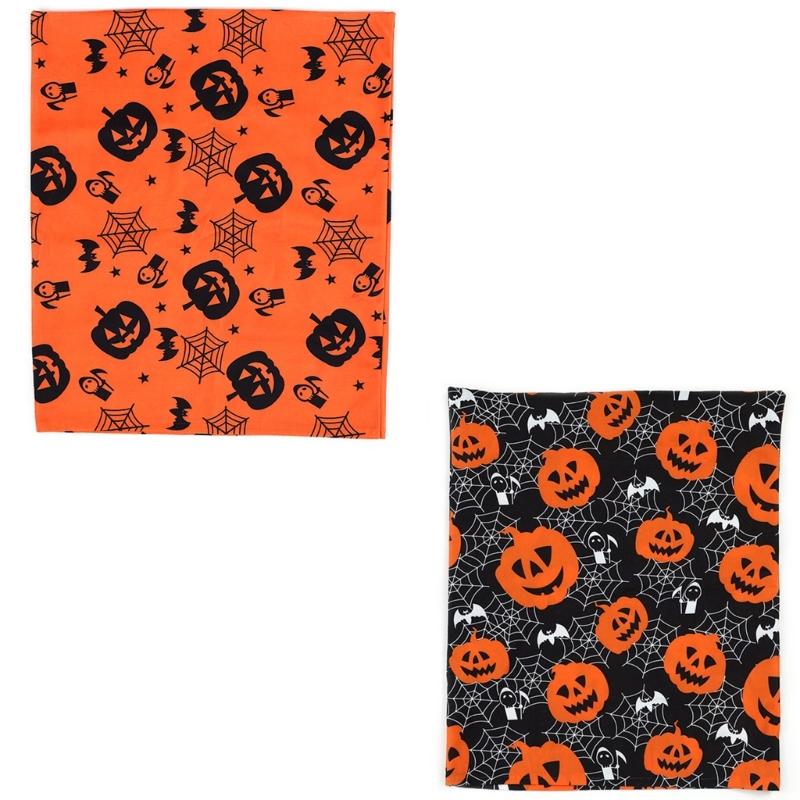 

Soft Halloween Chair Cover with Skull Fabric Chair Slipcovers for Halloween