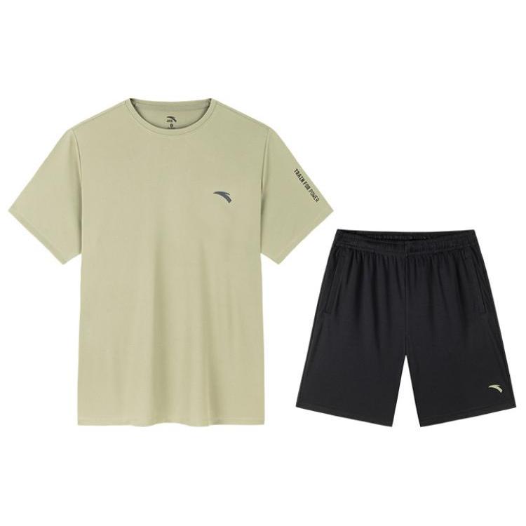 Anta Variety Training Collection Casual Sportswear Men s Alga Green 952427201-5 M