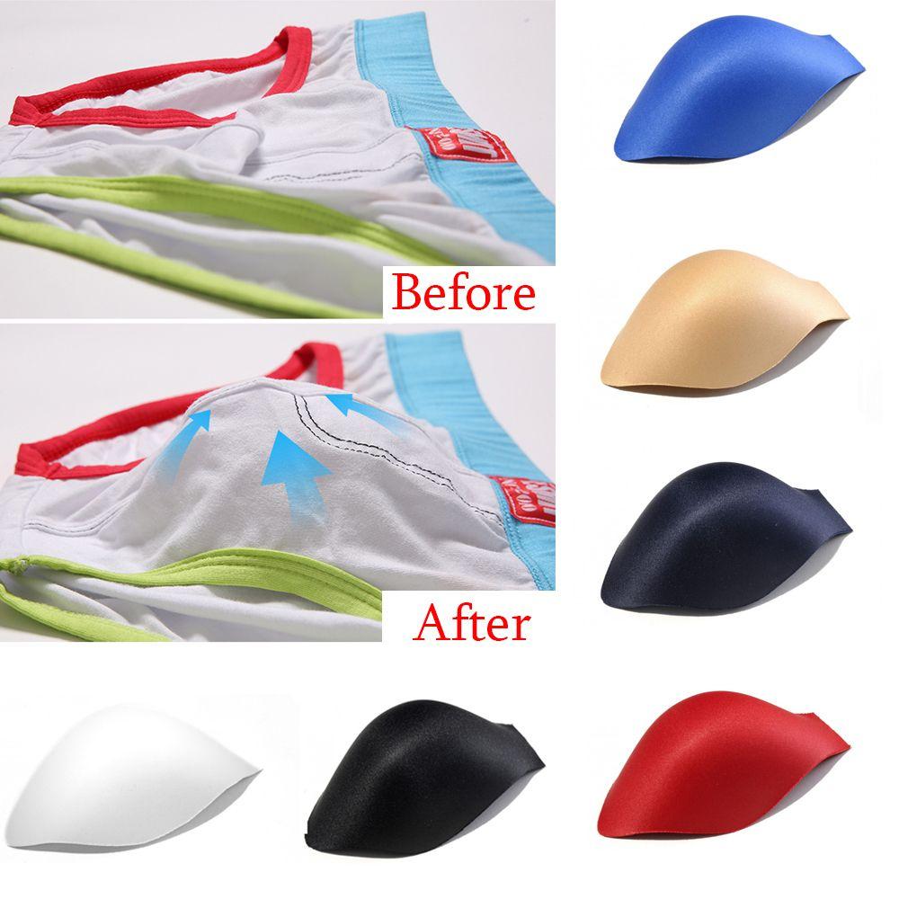 6 Colors Portable Jockstraps Men Bulge Pad Swimwear Enhancer Cup Sponge Pouch Underwear