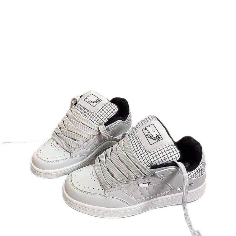 Harajuku board shoes women's autumn new casual versatile platform running comfortable sports white shoes tide