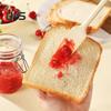 Silicone Jar Spatula for Scraping Spreading Long Handle Rubber Scraper for Jars Bottles Heat Resistant BPA Free Silicone Utensil for Home Kitchen
