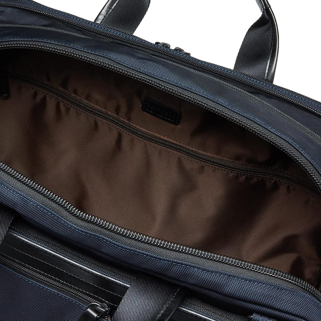 Business Tasche Aktentasche KOPS 4 Doppel-Fach Aktentasche Erweiterbar Marineblau [Hartman]