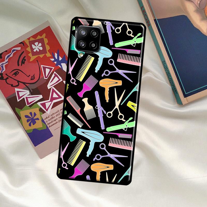 Barber Shop Hair Stylist Tools Case For Samsung Galaxy A52 A32 A12 A33 A06 A16 A26 A36 A56 A15 A53 A13 A34 A54 A14 A35 A55