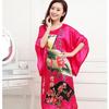Plus Size Silk Qipao Pajama Robe & Tang Suit Bathrobe