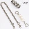 DIY Sturdy Large Imitation Pearl Bead Purse Handle Strap Bag Charms Handbag Chain Replacement Accessories Decoration