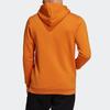 Adidas Full Zip Hoodie With Kangaroo Pocket Men Hoodies Orange H58975