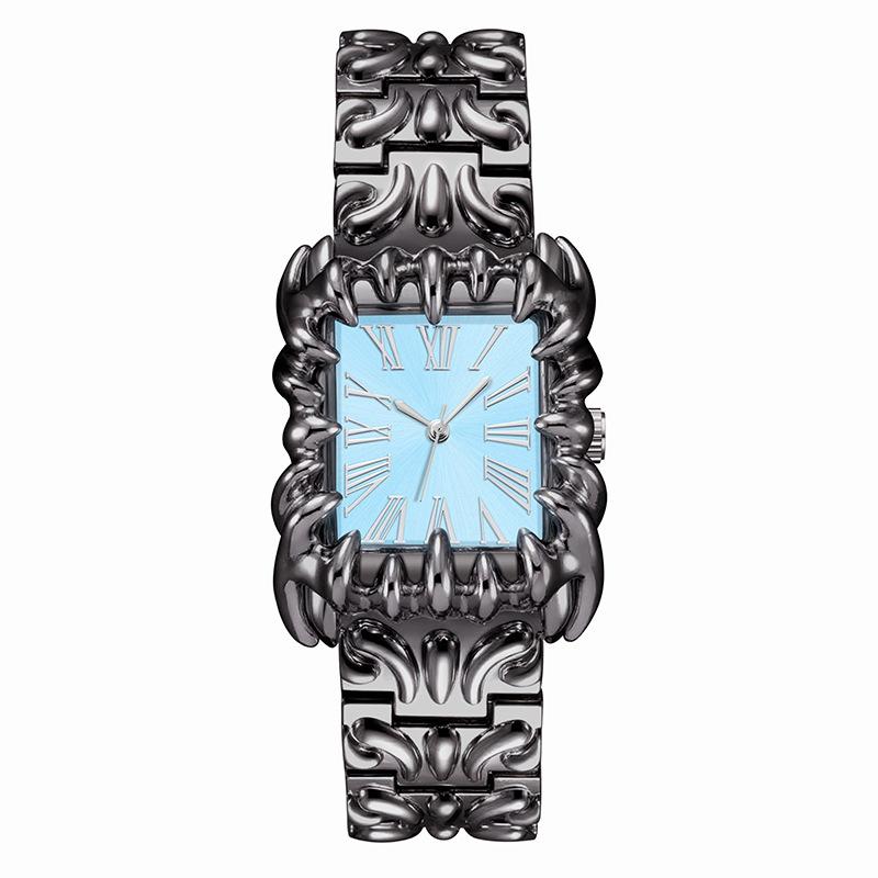 Square Claw Millennium Watch Men'S Retro Style Y2K Special-Shaped Tide Brand Quartz Watch