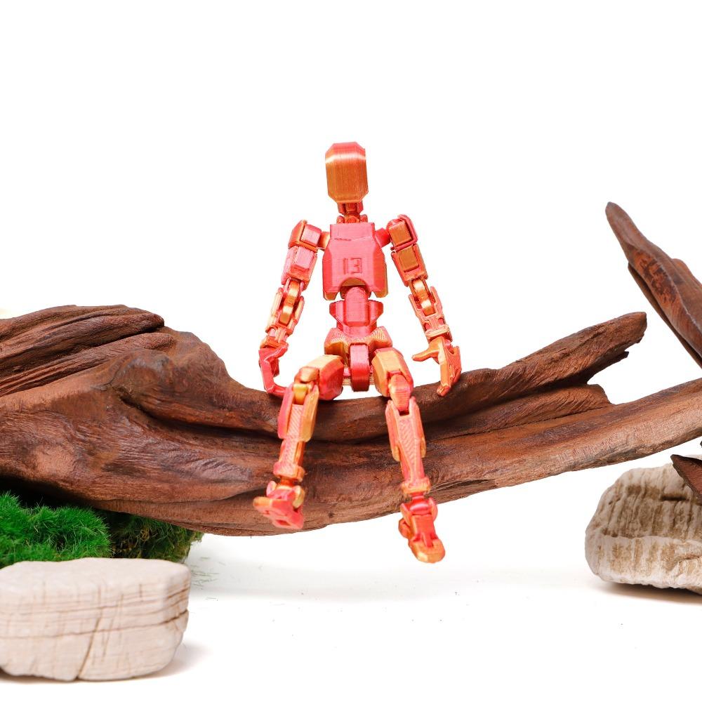 Figures Toys 3D Printed Action Figure Multi-Jointed 3D Printed Mannequin Kids Adults