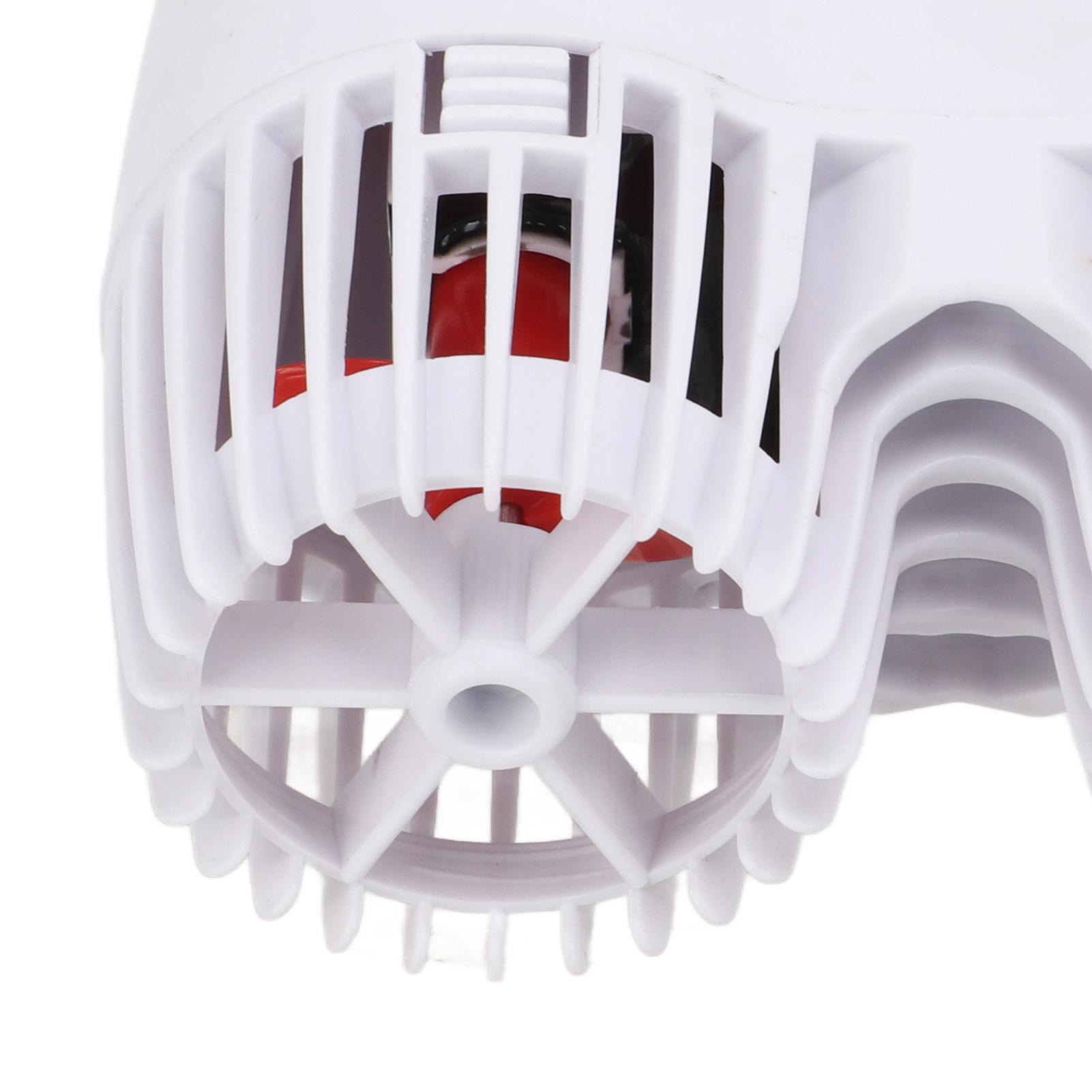 Pompe de Vague pour Aquarium Rotation à 360 Degrés Poisson Pompe Powerhead pour Eau Douce Eau Salée Blanc