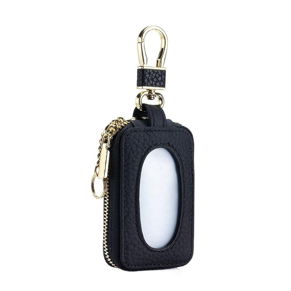 Universal Key Case Genuine Leather Leather Wallet Practical Keychain Holder  Men