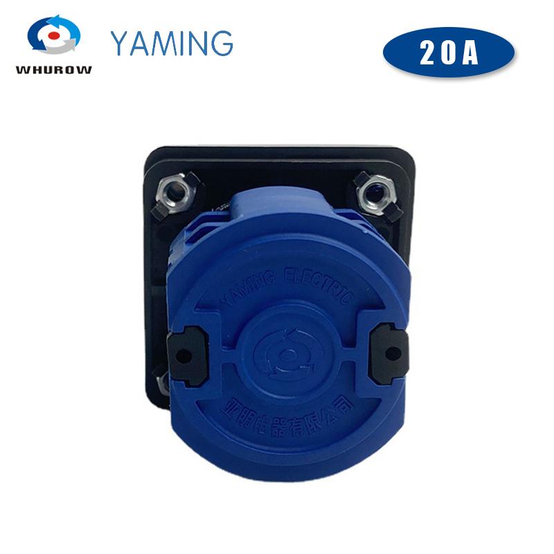 rotary cam switch 660V 20A Electric 8 Terminals LW26-20/2 LW28-20 YMW26 Series Silver Contact Rotary Changeover Cam Switch