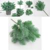 Festive Artificial Pine Needles For Wreaths With Handcrafted Plastic Conifers For Interior Decoration