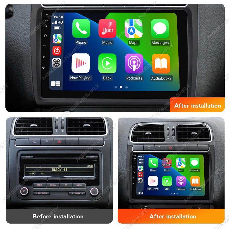 Volkswagen Polo 11-15 Android GPS Navigation MP5 Bluetooth Player