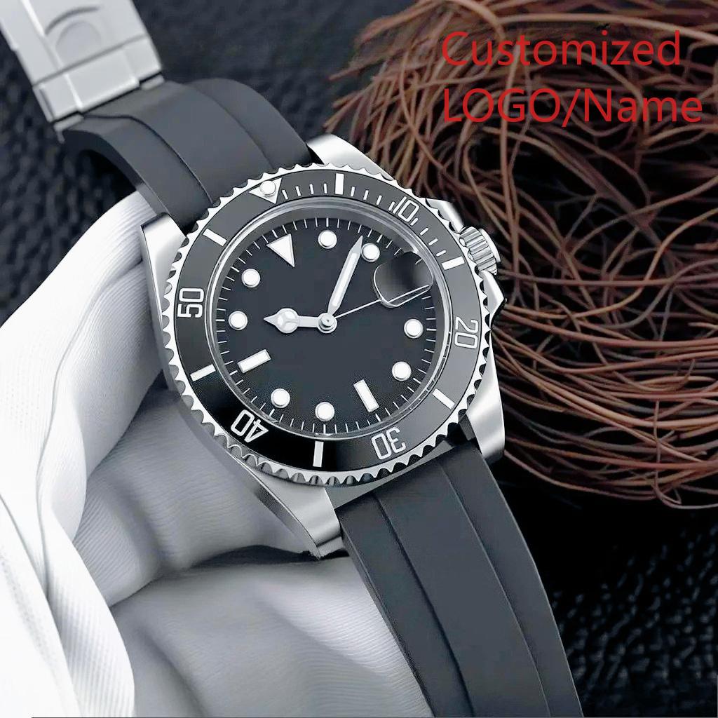 A11 Store Orologio Personalizzato 41mm Sportivo Uomo Automatico Meccanico Acciaio Inossidabile 904L Ceramica Nera Blu