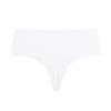 Plus Size Seamless Ice Silk High-Waisted Quick-Dry Thong