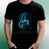 Rock Singer Janis Joplin - Printed T-shirt - Unisex Trendy Short-sleeved T-shirt Suitable for Both Unisex and WoUnisex - Large Size