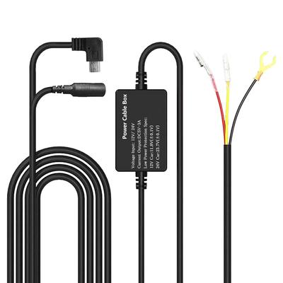 3-core Power Cable with GPS Connector for MDR-C012 Parking Surveillance, 12V/24V, GPS Antenna, DC5V-3.5A, Power Cable MDR-CCAB02