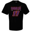 Denny Hamlin Name Und 11 T-Shirt Schwarz
