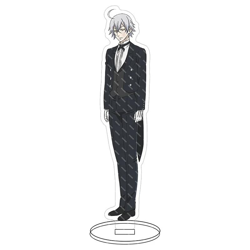 

Anime Figure Grell Sutcliff Under Taker Cosplay Acrylic Stand Model Plate Holder Cake Topper Birthday Toy Fans Gift