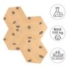 Climbing Wall Cube 1 Wood - Grip Grey