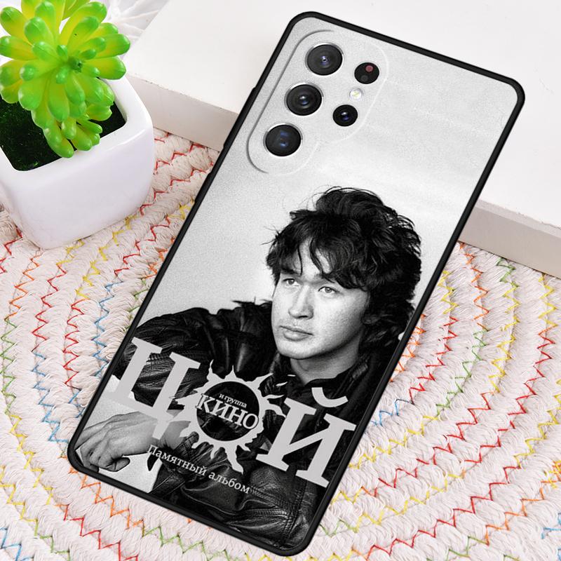 

Viktor Tsoi TPU Phone Case For Samsung Galaxy note 10 pro S26 S25 S24 S23 S22 Ultra Plus S21 FE S20 Shockproof Cover Galaxy S25