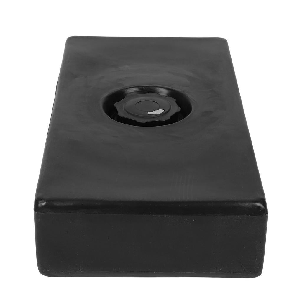 26 X 13.4 X 5.5in RV Water Holding Tank 8 Gallons Leakproof Impact Resistance Black for RVs