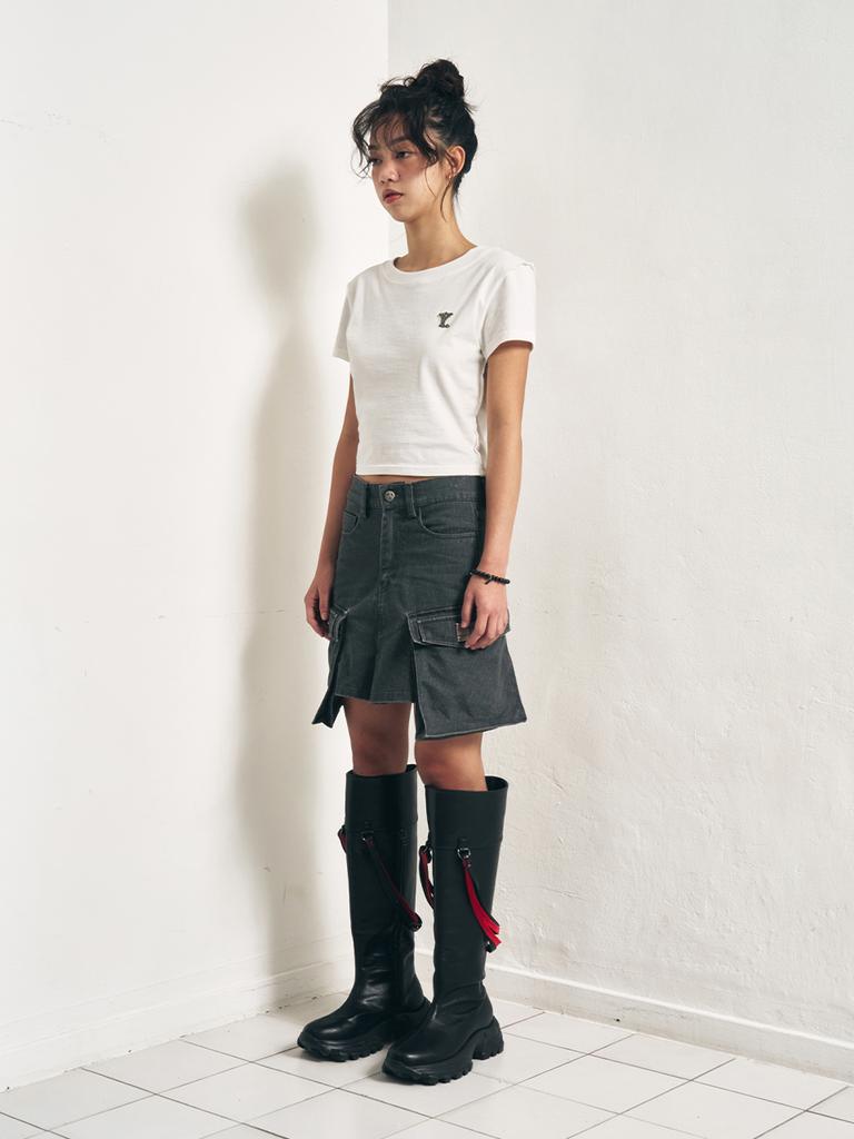 YEEL Y. Slim Fit T-Shirt White