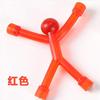 Magnetic Villain Soft Glue Creative Hook Refrigerator Sticker Novel Wall Climbing Transparent Magnet Villain Toys