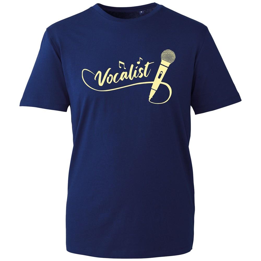 Singing Unisex TShirt Vocalist Microphone Graphic Tee Gift for Singer Music New S