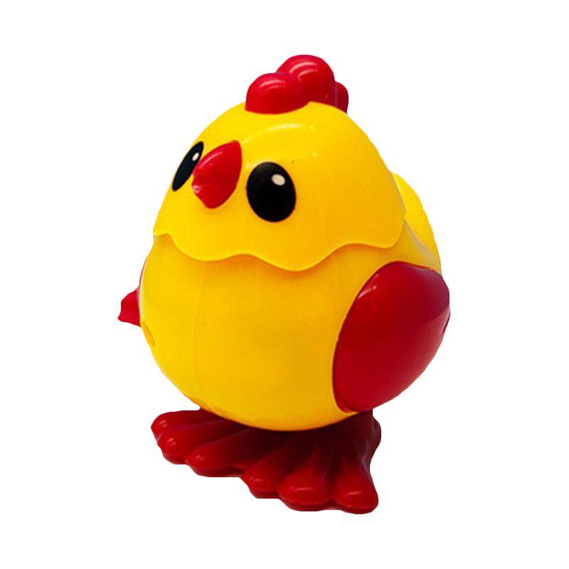 

Adorable Children s Plastic Bouncing Clockwork Toy Frog Chick Small Animal For Play Chick