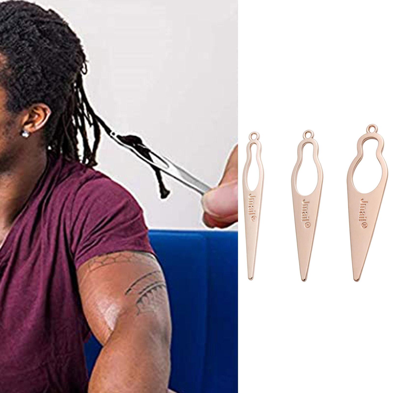 

Инструмент блокировки иглы крючки плетение волос наращивание волос изготовление париков декор дреды иглы крючок One Size