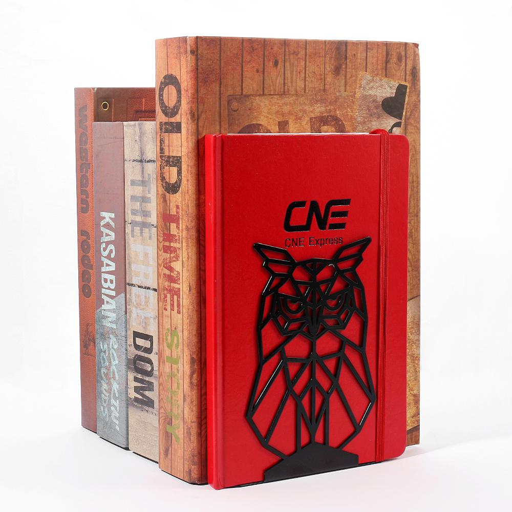 Wise Owl Book Ends For Shelves Iron Bookends Duty Bookends For Heavy Book Organizer Book Bookrack Stand Shelf Decoration