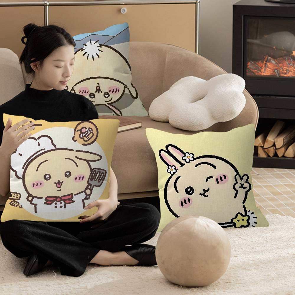 Fashion U-Usagi Cartoon Pillow Anime Pillow Sofa Bed Head Pillow Cover Cushion Cover 45x45 cm Fashion