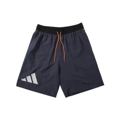 Running Training Fitness Breathable Snap-Button Casual Shorts Men Bottoms Navy H58408