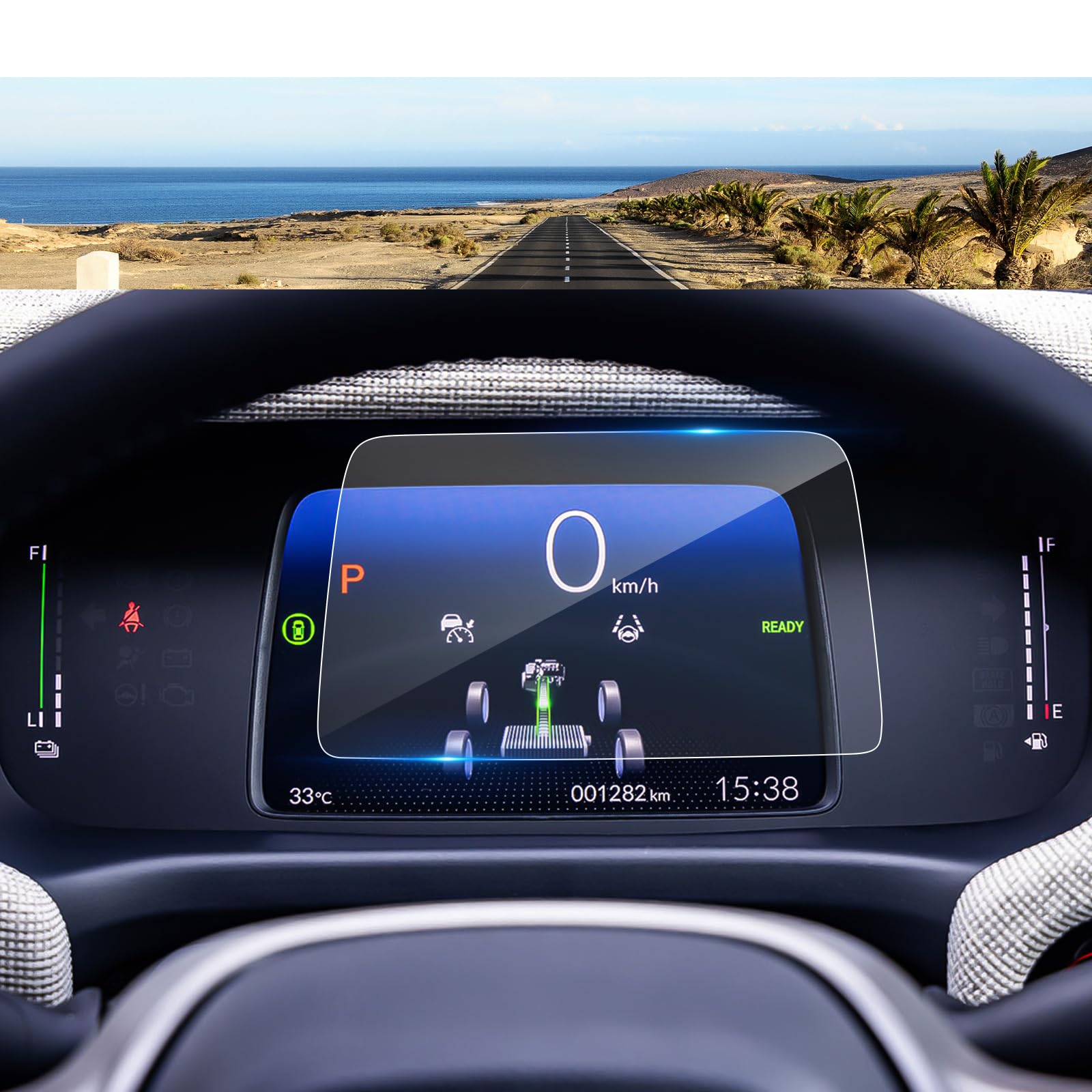 

Coleya 2024 New Honda Freed 3rd Generation GT1/2/3/4/5/6/7/8 Meter Protective Film, Tempered Glass, 7 7 inch freed 3